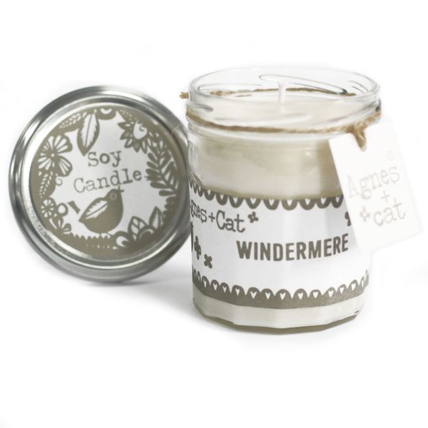 Soy Wax JamJar Candle 220ml - Windermere