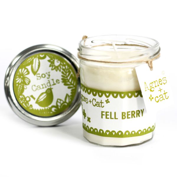 Soy Wax JamJar Candle 220ml - Fell Berry