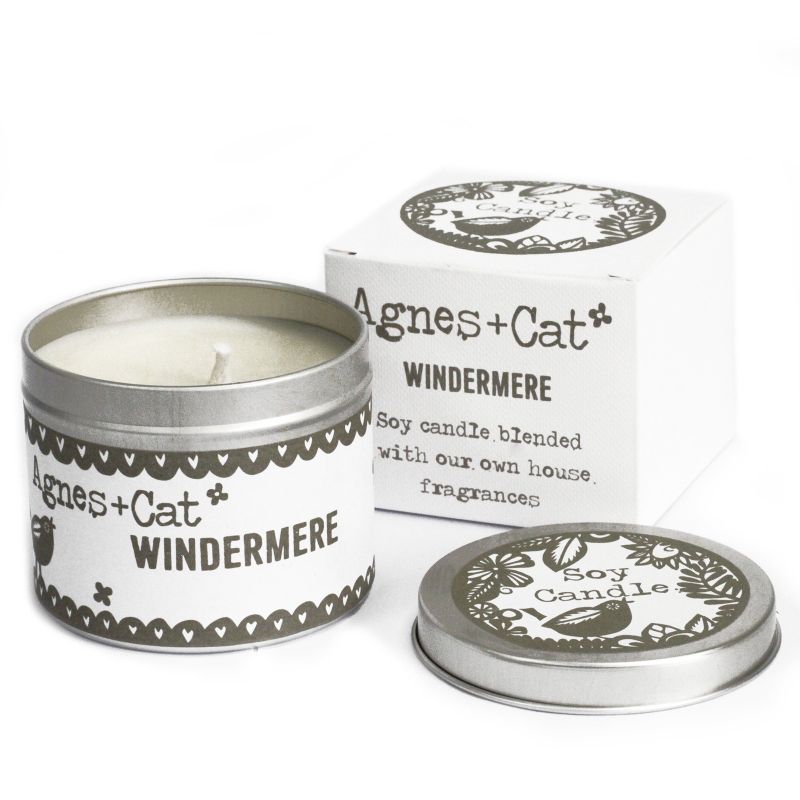 Windermere Soy Wax Tin Candle (200ml)