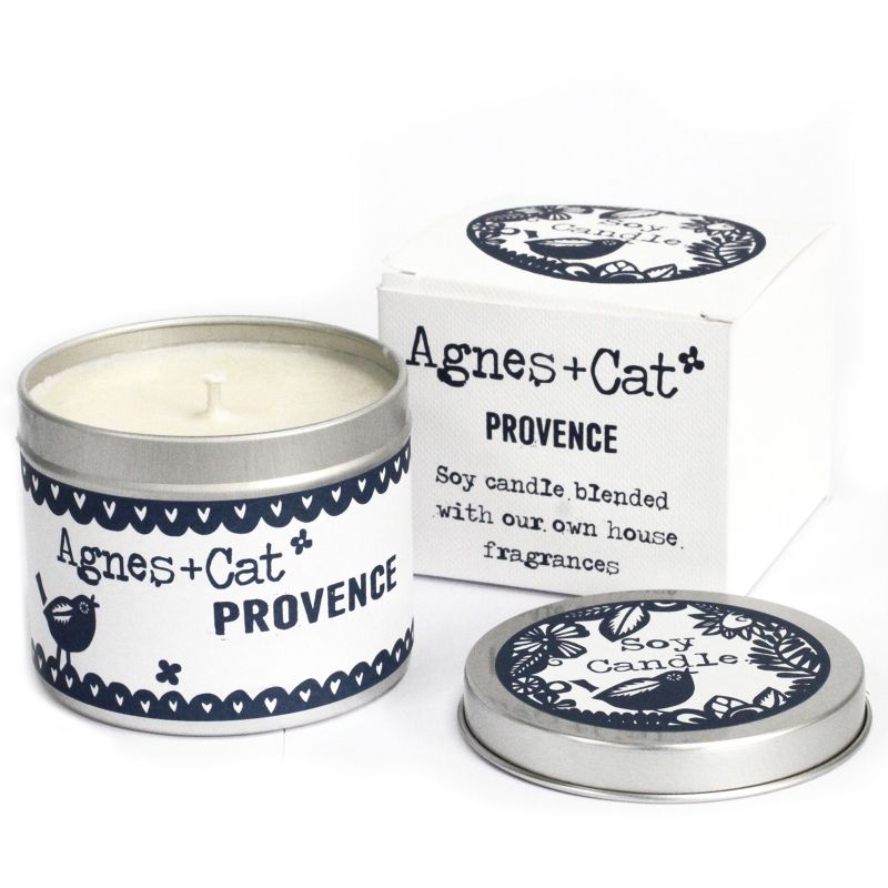 Provence Soy Wax Tin Candle (200ml)