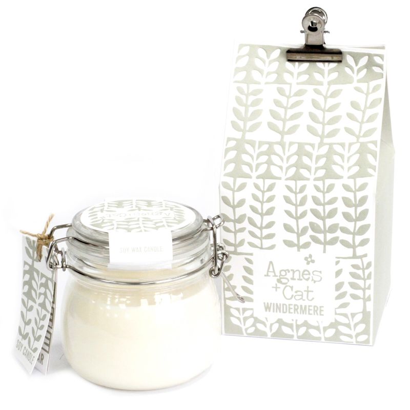 Windermere Soy Wax Candle – Kilner Jar (400ml)