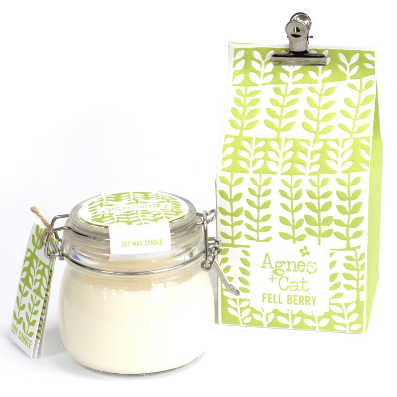 Soy Wax Kilner Jar Candle 400ml - Fell Berry