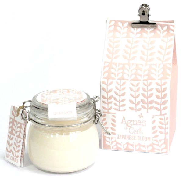 Japanese Bloom Soy Wax Candle – Kilner Jar (400ml)