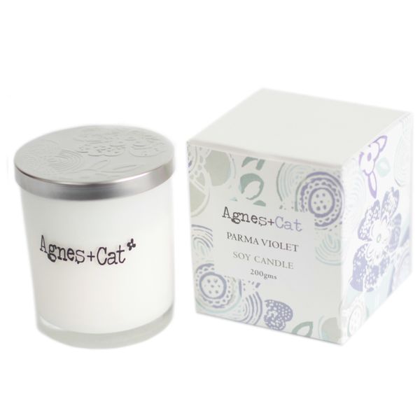 Parma Violet Soy Wax Votive Candle (200g)