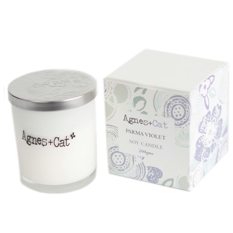 Parma Violet Soy Wax Votive Candle (200g)