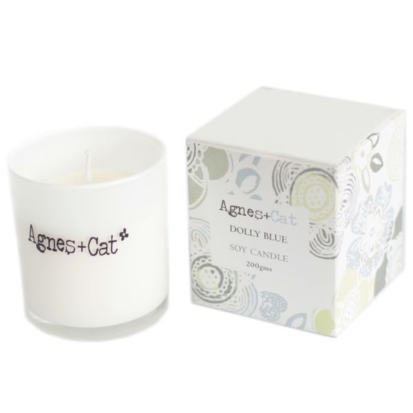 Dolly Blue Soy Wax Votive Candle (200g)