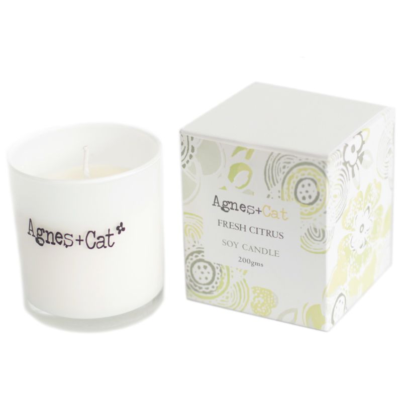 Fresh Citrus Soy Wax Votive Candle (200g)