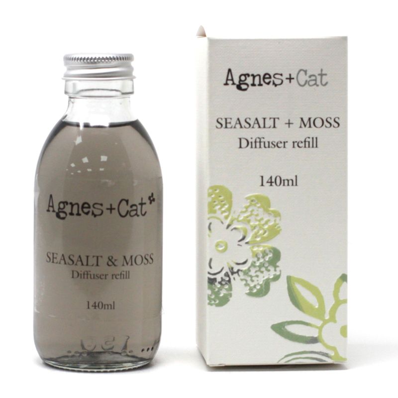Reed Diffuser Refill 140ml - Sea Salt and Moss