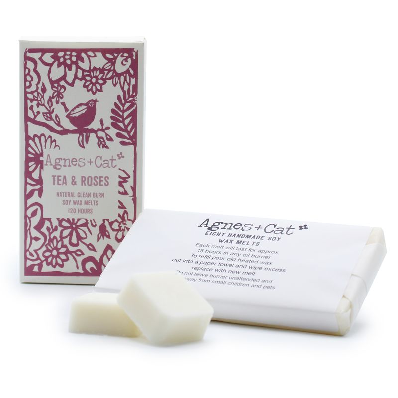 Wax Melts - Box of 8 - Tea & Roses