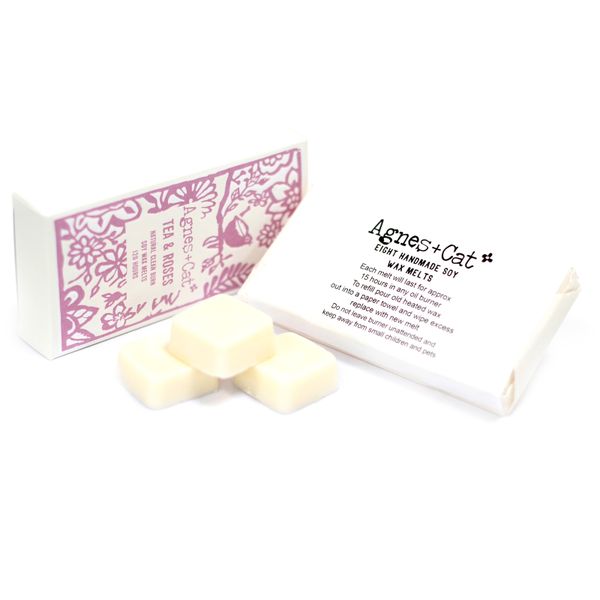 Wax Melts - Box of 8 - Tea & Roses