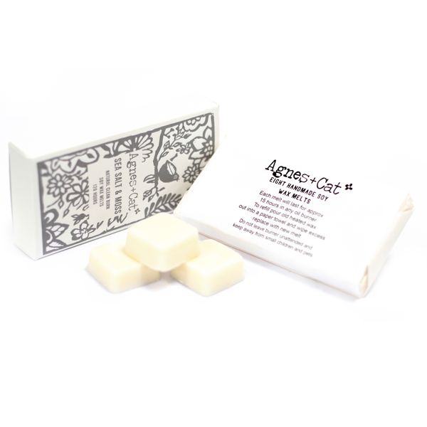 Box of 8 Wax Melts - Seasalt + Moss