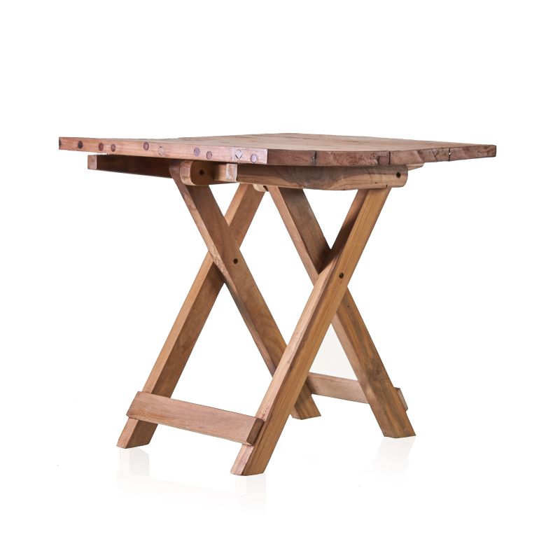Square Folding Wooden Coffee Table