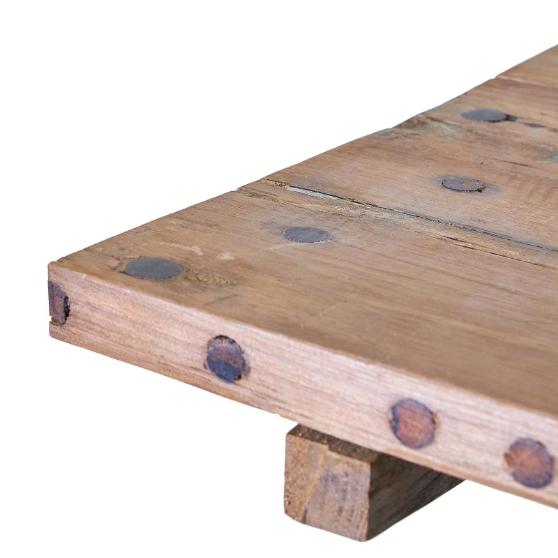 Square Folding Wooden Coffee Table