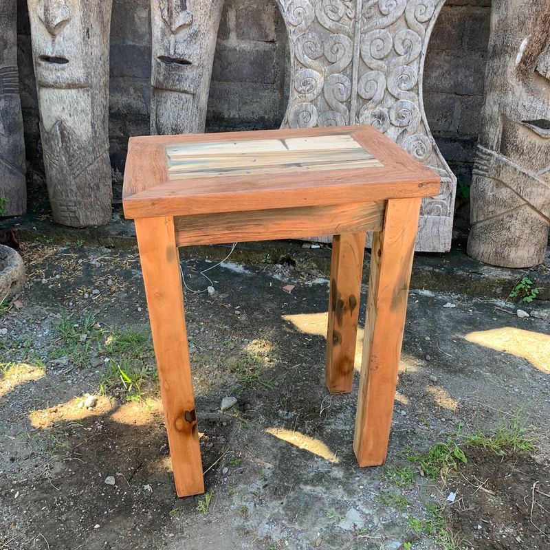 Recycled Wood Tall Table / Refill Display Stand