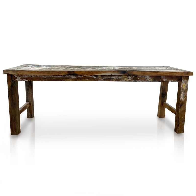 A+C 1.8m Recycled Teakwood Display / Dinning Table