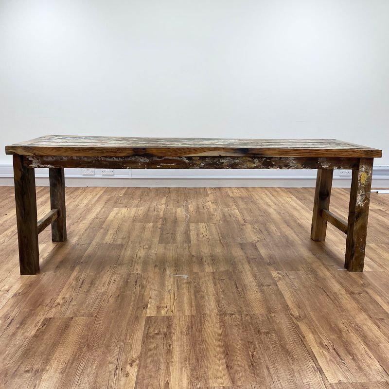 A+C 1.8m Recycled Teakwood Display / Dinning Table