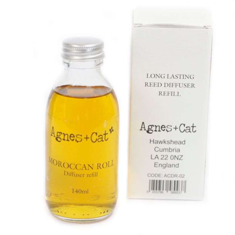 Reed Diffuser Refill 140ml - Moroccan Roll