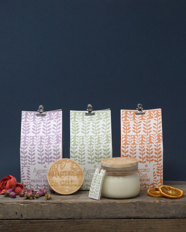 Rhubarb Rhubarb Soy Wax Candle – Small Kilner Jar (180ml)