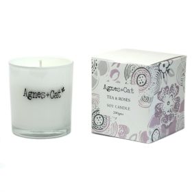 Tea and Roses Soy Wax Votive Candle (200g)