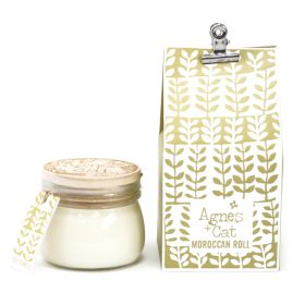 Moroccan Roll Soy Wax Candle – Small Kilner Jar (180ml)