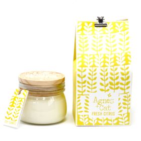 Fresh Citrus Soy Wax Candle – Small Kilner Jar (180ml)