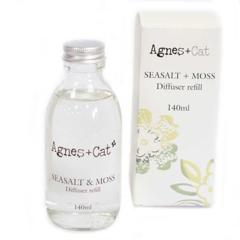 Reed Diffuser Refill 140ml - Sea Salt and Moss