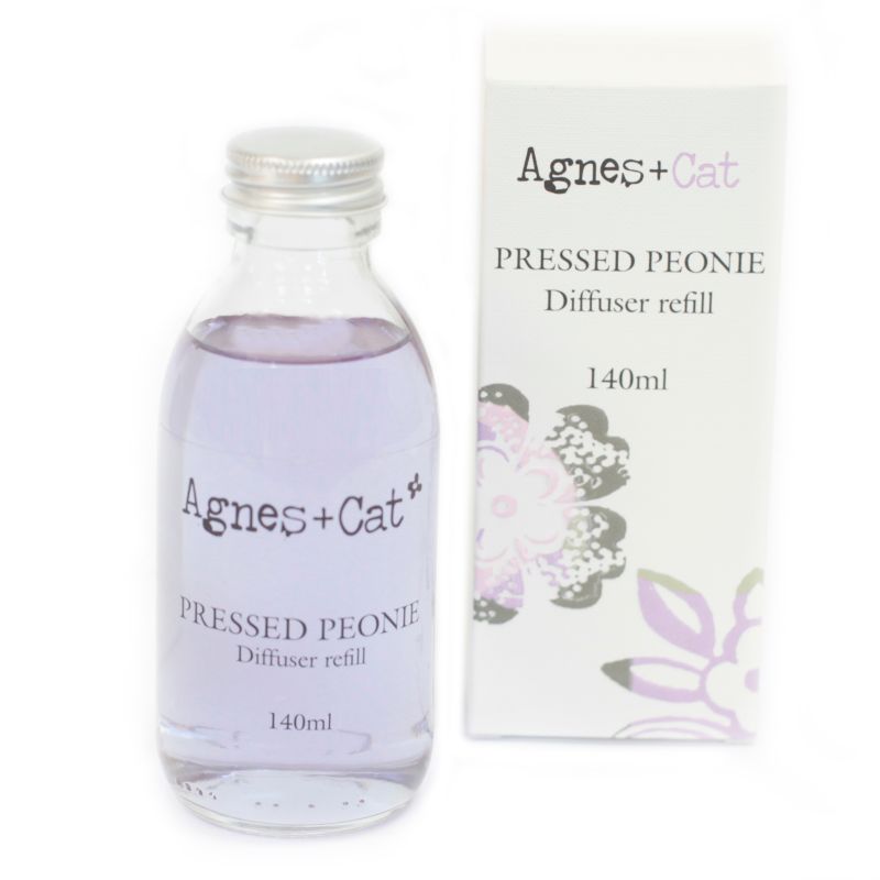 Reed Diffuser Refill 140ml - Pressed Peonies