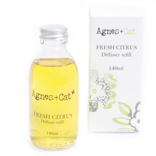 Reed Diffuser Refill 140ml - Fresh Citrus