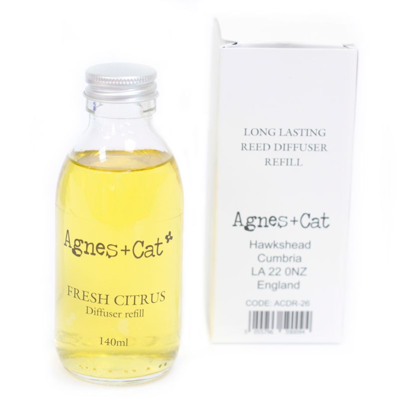 Reed Diffuser Refill 140ml - Fresh Citrus