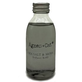 Reed Diffuser Refill 140ml - Sea Salt and Moss