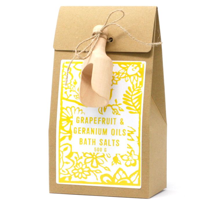 Himalayan Bath Salts 500g - Grapefruit, Geranium