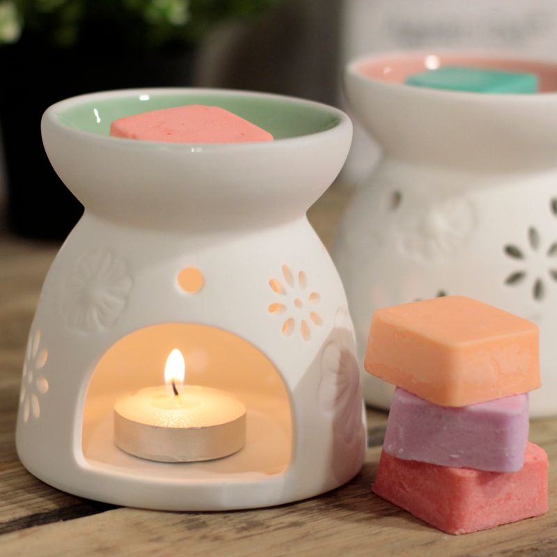 Ceramic Wax Melt Diffuser with Soy Wax Melts
