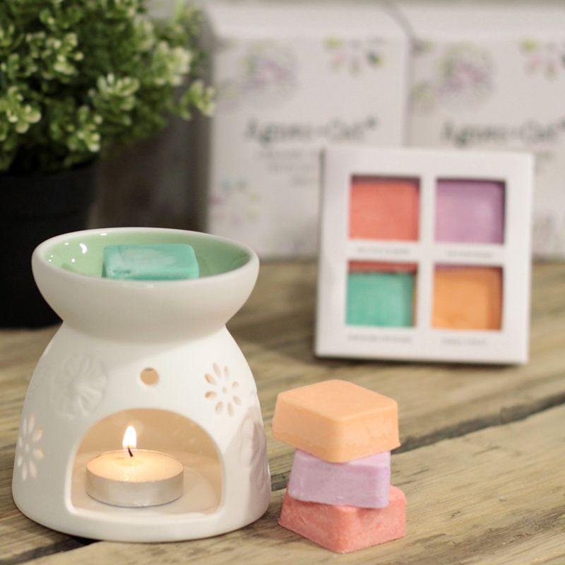 Ceramic Wax Melt Diffuser with Soy Wax Melts