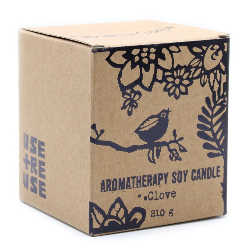 Aromatherapy Soy Wax Candle - Clove (210g)