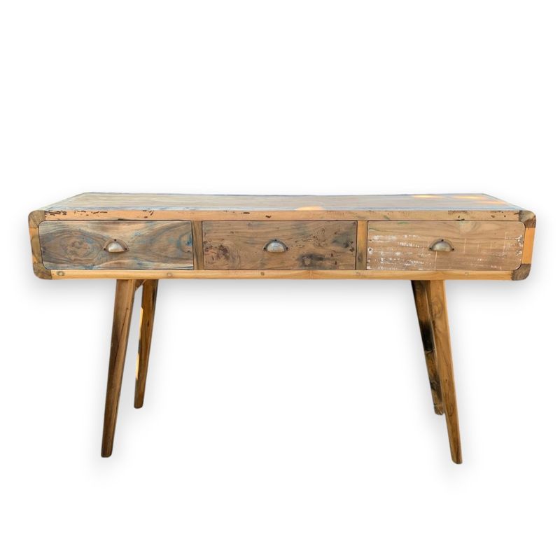 A+C 1.5m Console Recycled Wood Table