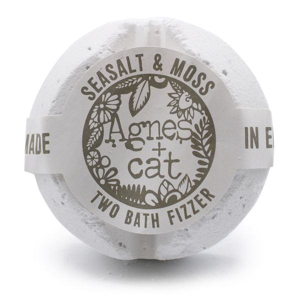 Bath Fizzer 210g - Sea Salt and Moss
