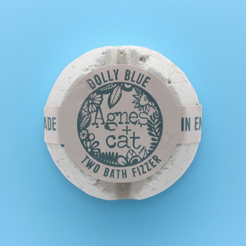 Bath Fizzer 210g - Dolly Blue