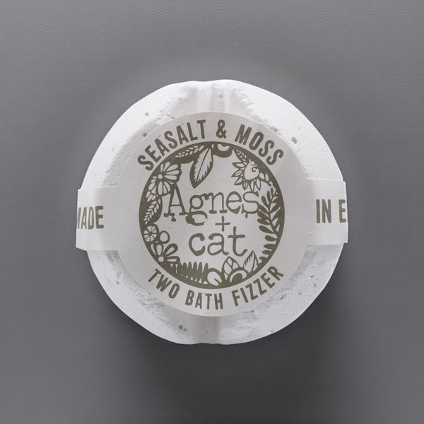 Bath Fizzer 210g - Sea Salt and Moss