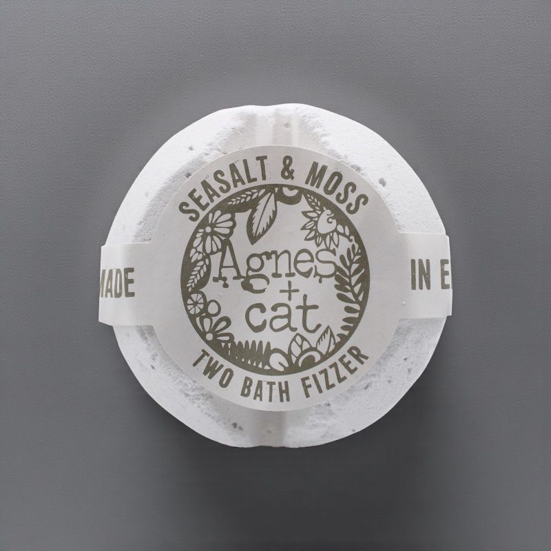 Bath Fizzer 210g - Sea Salt and Moss