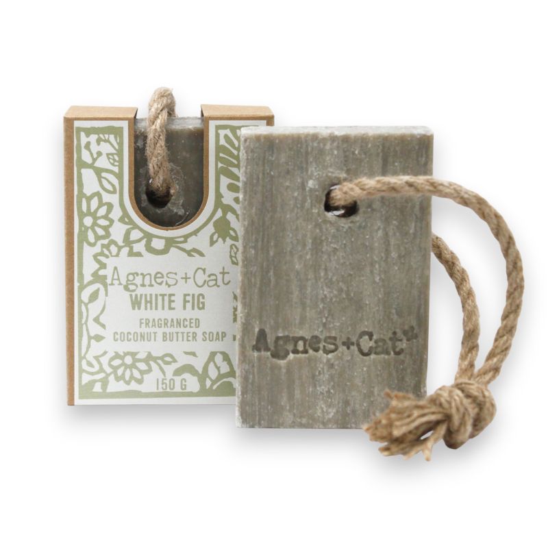Soap On A Rope 150g - White Fig