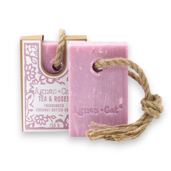 Soap On A Rope 150g - Tea & Roses