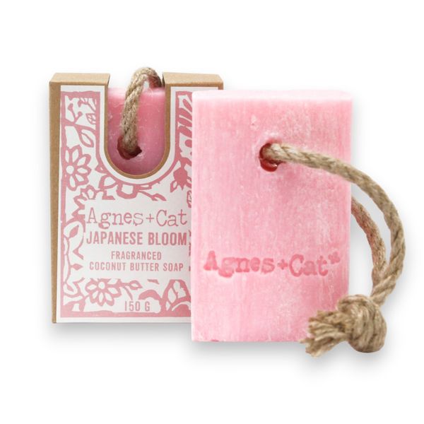 Soap On A Rope 150g – Japanese Blossom | Agnes + Cat