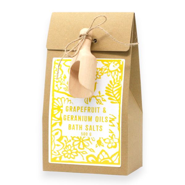 Himalayan Bath Salts 500g - Grapefruit, Geranium