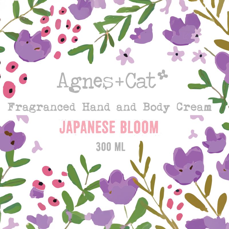 Hand and Body Cream 300ml - Japanese Bloom