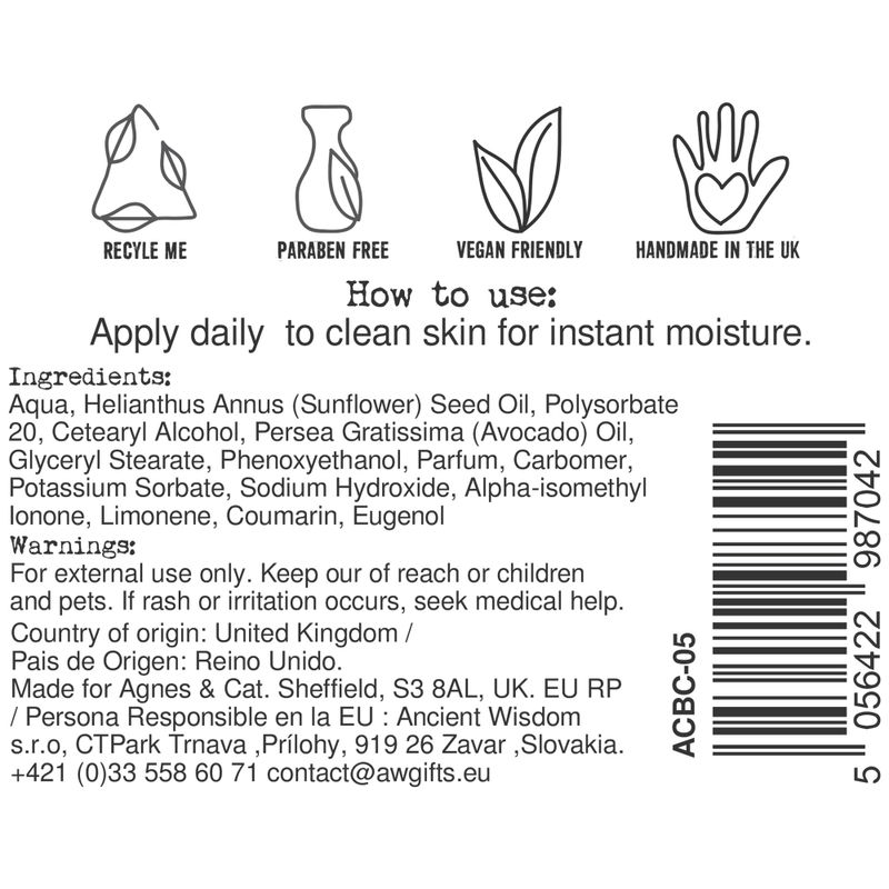 Hand and Body Cream 300ml - White Fig