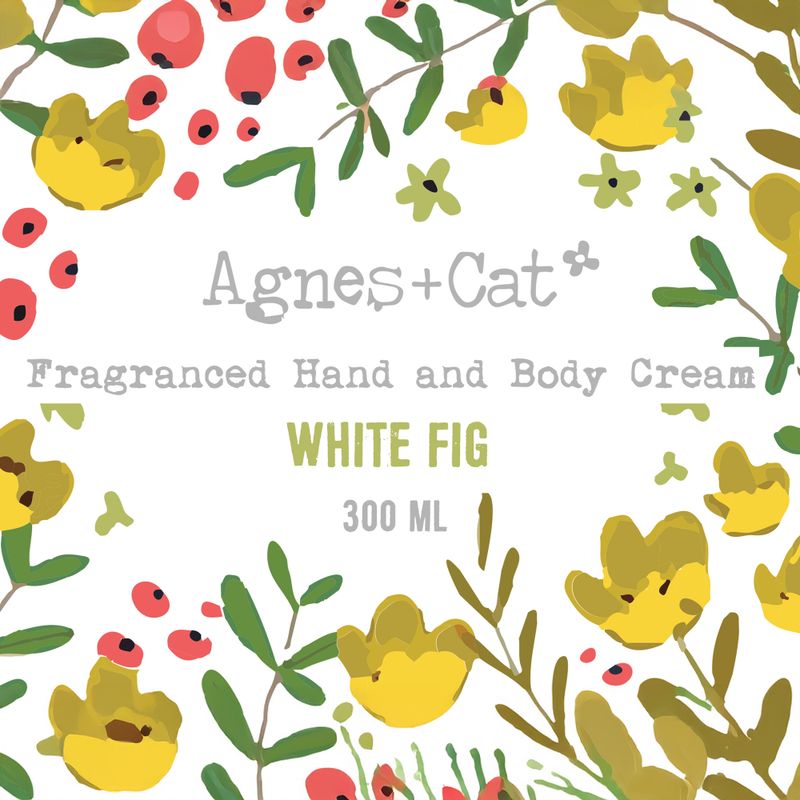 Hand and Body Cream 300ml - White Fig