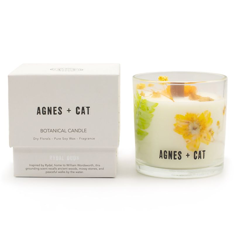 Botanical Soy Wax Candle - Rydal Oudh