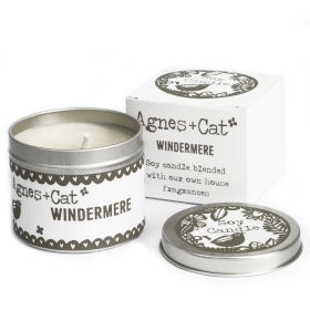 6x 200ml Soy Wax Tin Candle - Windermere