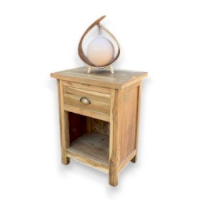 Classic Wooden Bedside Table