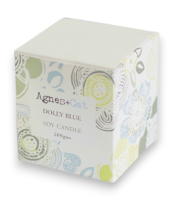 Votive Candle - Dolly Blue